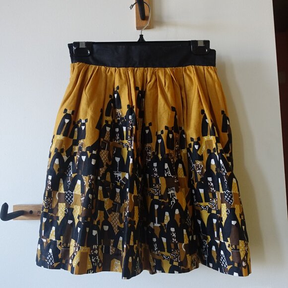 Anthropologie skirt  Edme & Esyllte 2 Petite 2P - Picture 1 of 13